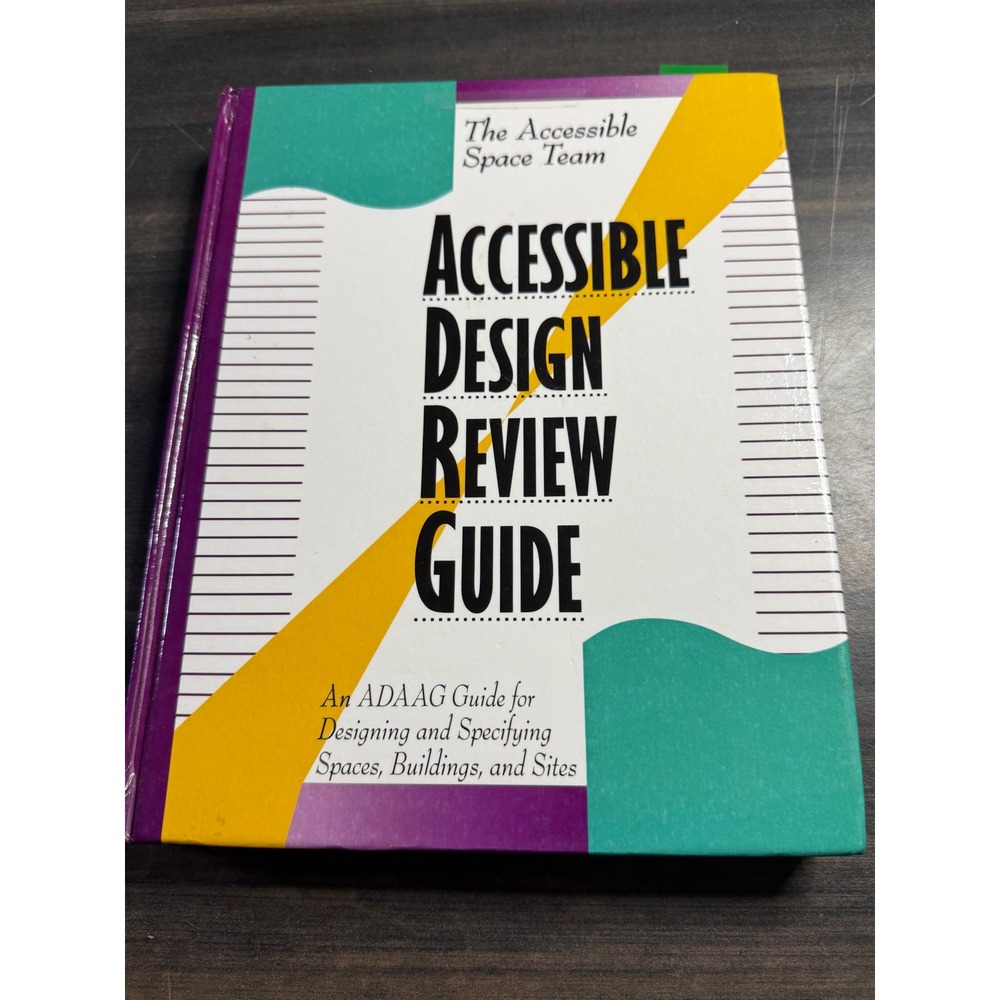 Accessible Design Review Guide ADAAG Designing Specifying Spaces Hardcover Book